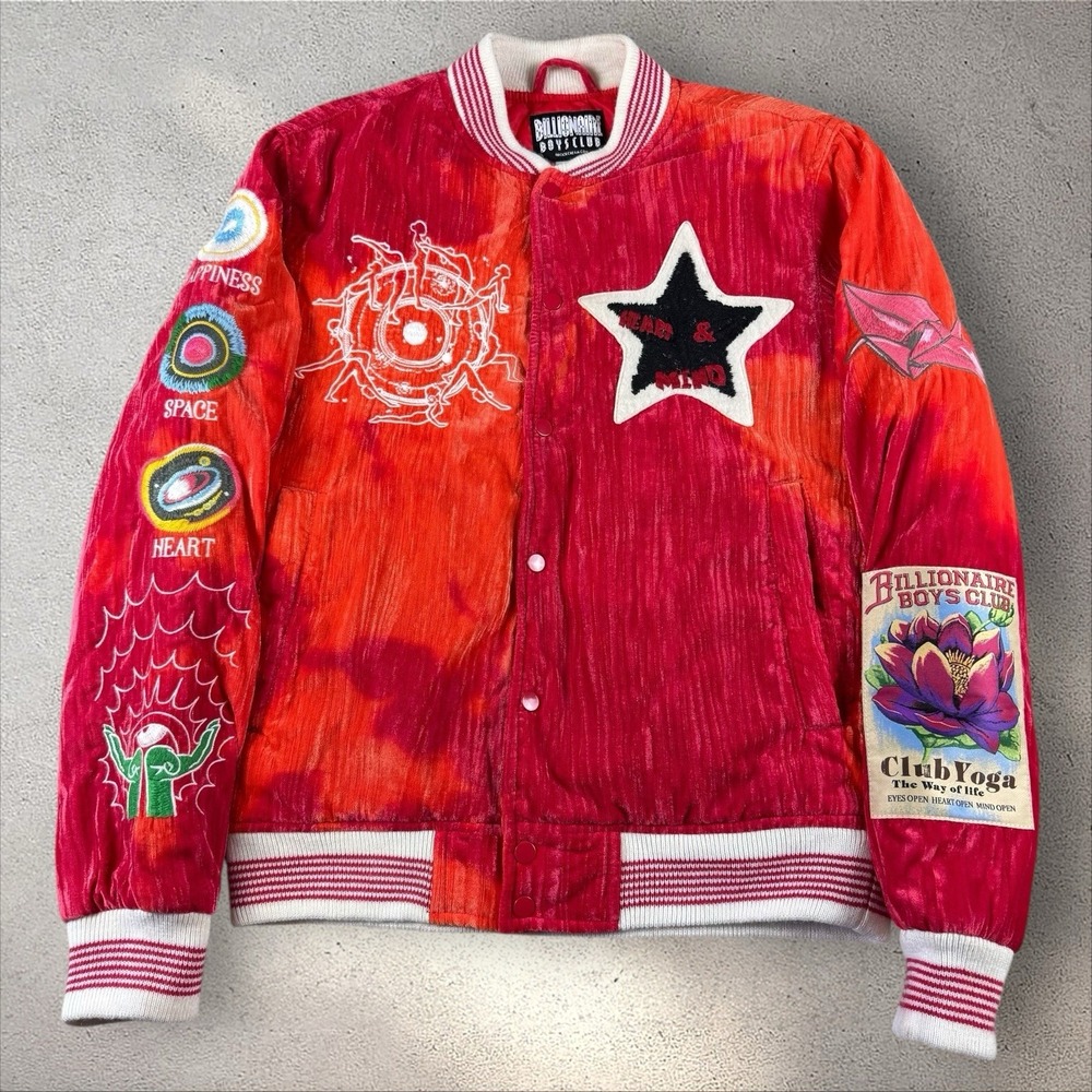Billionaire Boys Club 2021 Stardust Varsity Jacket Men's Small Bomber